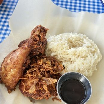 Hat Yai - Hat Yai Chicken (Leg Quarter) - Thai Near Me - Portland, Oregon Hat Yai - Hat Yai Chicken (Leg Quarter) - Thai Near Me - Portland, Oregon