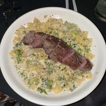 Trattoria Pasquale - Farfalle Luigi with steak - Italian Near Me - Tampa, Florida Trattoria Pasquale - Farfalle Luigi with steak - Italian Near Me - Tampa, Florida
