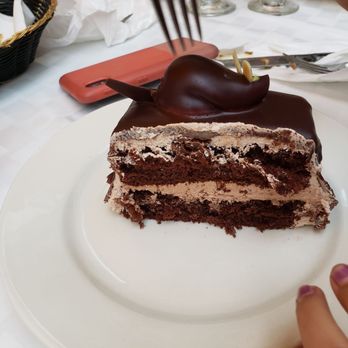 Victory Garden Cafe - I have no idea on taste, other person on table ordered. Chocolate mousse cake - Greek Near Me - Astoria, New York Victory Garden Cafe - I have no idea on taste, other person on table ordered. Chocolate mousse cake - Greek Near Me - Astoria, New York