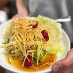 Pure Thai Cafe - Papaya salad