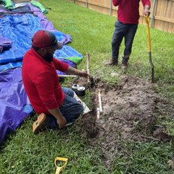 Operation Jump - Ruptured water line.