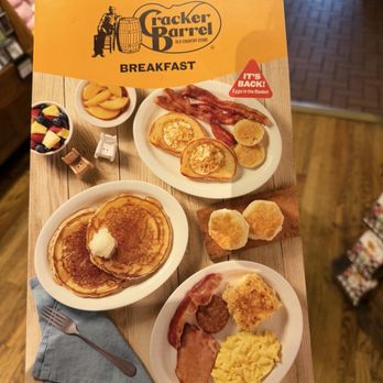 Cracker Barrel Old Country Store - Breakfast menu - Southern Near Me - Lithia Springs, Georgia