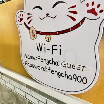 Feng Cha - WiFi - Bubble Tea Near Me - Conroe, Texas