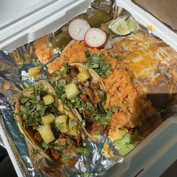 Maria's Cantina - El pastor taco plate - Latin American Near Me - Woodland, California
