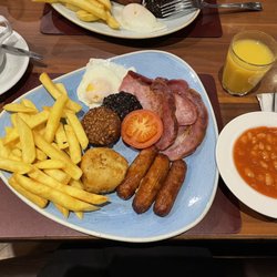 Sherwood Inn - Builders breakfast (no mushrooms requested)
