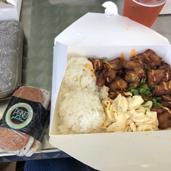 Pono Plates - Mochi chicken, Mac salad, rice. So good! - Food Trucks Near Me Pono Plates - Mochi chicken, Mac salad, rice. So good! - Food Trucks Near Me