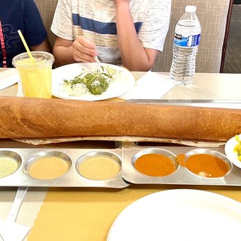 Godavari Indian Restaurant - Nalgonda paper Masala - yes, it's longer than the table! - Indian Near Me - Eden Prairie, Minnesota Godavari Indian Restaurant - Nalgonda paper Masala - yes, it's longer than the table! - Indian Near Me - Eden Prairie, Minnesota