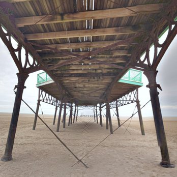 Lytham St Annes Beach - Under St. Anne's Pier... - Beaches Near Me - Lancs, LAN