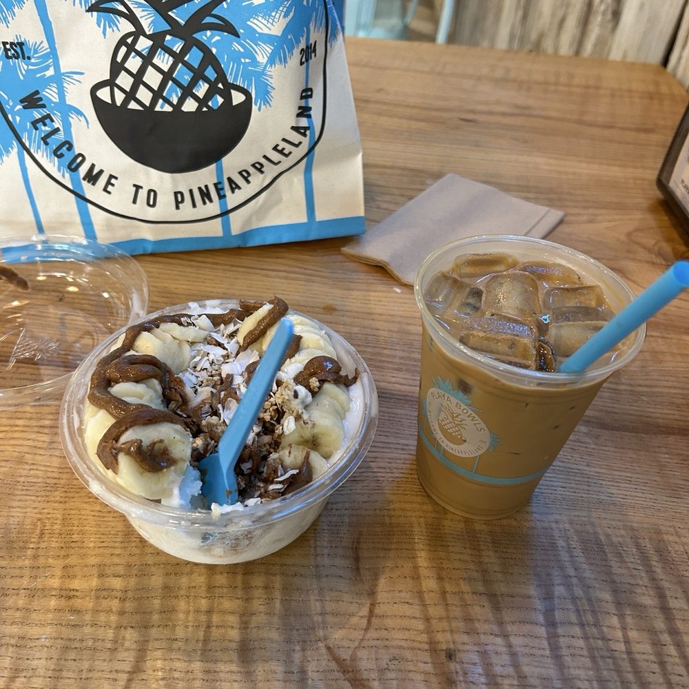 Playa Bowls - Coco Power and Sweet Cream Cold Brew - Acai Bowls Near Me - Tallahassee, Florida