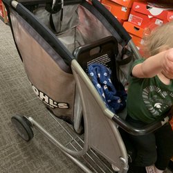 Kohl's - They had 1 stroller basket. Heaven forbid another mom come in and need one. Or have 2 small children. Kohl's do better- please.