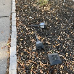 Bruzz Roofing - Broken lamps because they didn't bother to remove them before starting .