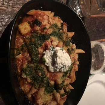 Urban Kitchen - Penne & Italian sausage pasta - New American Near Me - Bozeman, Montana Urban Kitchen - Penne & Italian sausage pasta - New American Near Me - Bozeman, Montana