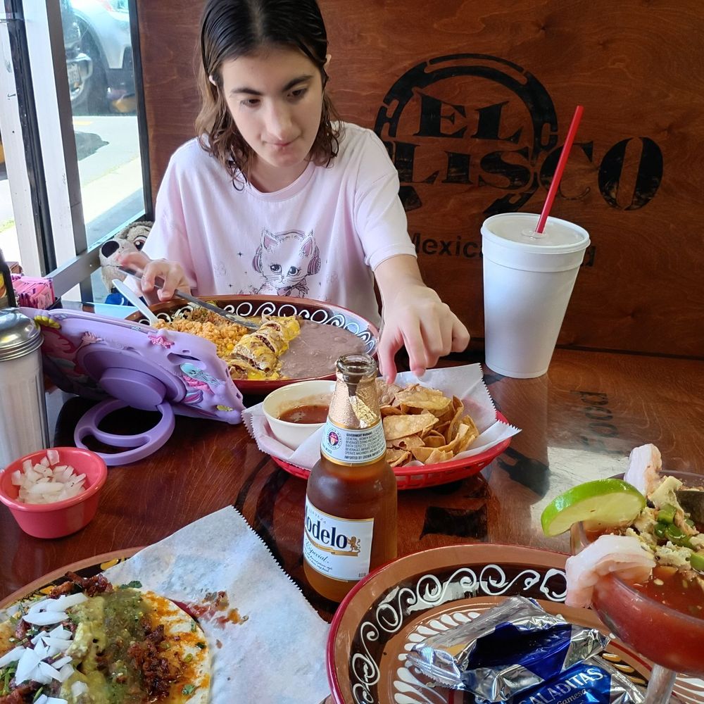 El Jalisco - Shrimp cocktail and Tex Mex enchiladas - Mexican Near Me - San Antonio, Texas