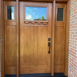 Kennedy Windows & Doors - Provia Craftsman with sidelites in Wall