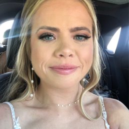 On the way to first look. Held up through tears! No filter lol On the way to first look. Held up through tears! No filter lol