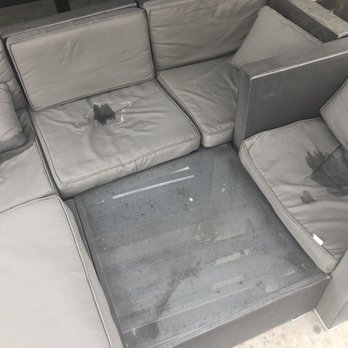 The Brady - Went up to the pool to enjoy the weather and this is how the lawn furniture was being maintained - Apartments Near Me - Atlanta, Georgia