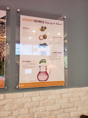 Menu photo 4 Vitality Bowls Southlake, TX