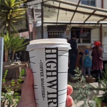 Highwire Coffee Roasters - Sunday morning latte - Coffee Roasteries Near Me - Albany, California