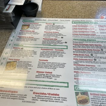Marian's Mexican Restaurant - Menu 1 - Mexican Near Me - Fresno, California Marian's Mexican Restaurant - Menu 1 - Mexican Near Me - Fresno, California