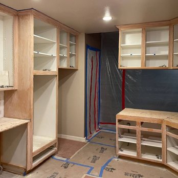 NBM Construction Inc. - unfinished kitchen cabinets - Painters Near Me - North Highlands, California