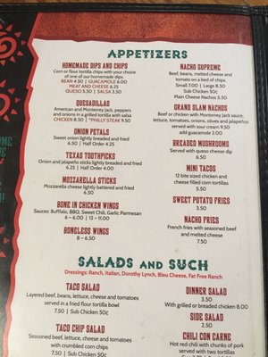 Menu photo 5 Jonesy's Corner Council Bluffs, IA