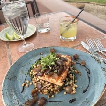 Tonto Bar & Grill - Wood-Grilled Salmon* - New American Near Me - Cave Creek, Arizona Tonto Bar & Grill - Wood-Grilled Salmon* - New American Near Me - Cave Creek, Arizona