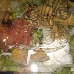 Tostada salad Tostada salad