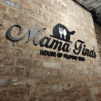 Mama Fina's - Inside decor/sign - Filipino Near Me - New York, New York