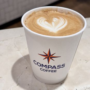 Compass Coffee - Gingerbread latte - Coffee & Tea Near Me - Washington, DC, District of Columbia