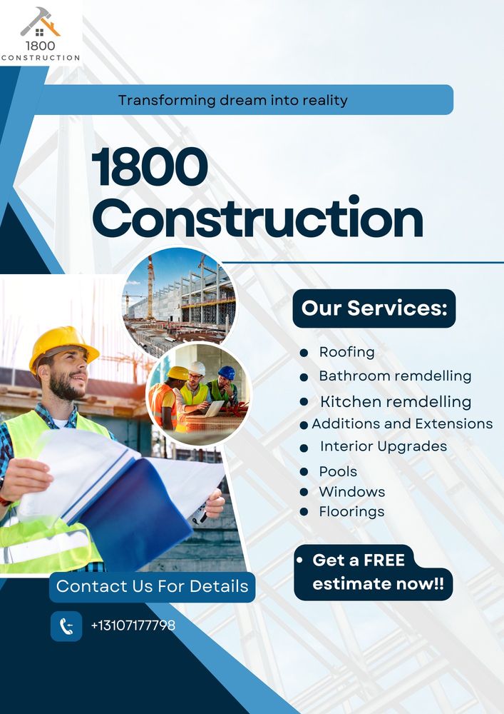 Slide of 1800 Construction