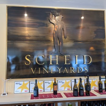 Scheid Vineyards Tasting Room - bottles of wine - Wine Tasting Room Near Me - Carmel, California Scheid Vineyards Tasting Room - bottles of wine - Wine Tasting Room Near Me - Carmel, California