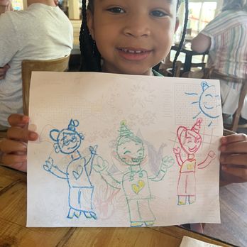 Boatyard Bar & Grill - Ameena artwork while we wait for our delicious food! - Seafood Near Me - Annapolis, Maryland Boatyard Bar & Grill - Ameena artwork while we wait for our delicious food! - Seafood Near Me - Annapolis, Maryland