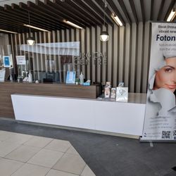 Uptown Eye Specialists - Reception. It's also the surgical centre.