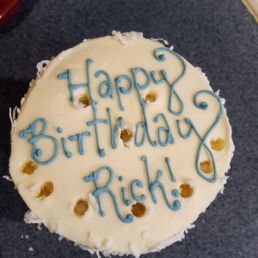 My lemon coconut cake was incredible...