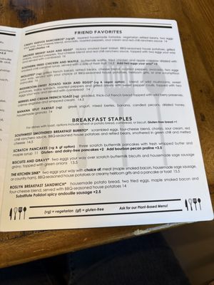 Menu photo 2 Four Friends Kitchen Denver, CO