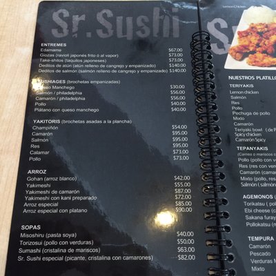 Menu photo 6 Sr. Sushi Tijuana, BCN Menu photo 6 Sr. Sushi Tijuana, BCN