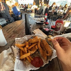 Twisted Anchor Grill and Patio - Patio area & all you can eat catfish!