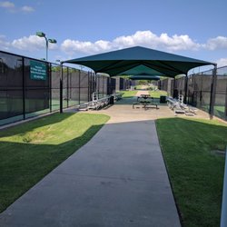 Oak Creek Tennis Center - The walkway towards the courts.