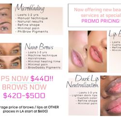Cali Girl Permanent Makeup - LIP AND BROW SERVICES WINTER PROMO PRICING!