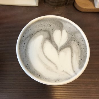 Little Pebbles - Black sesame latte, sweetened - Desserts Near Me - Toronto, Ontario