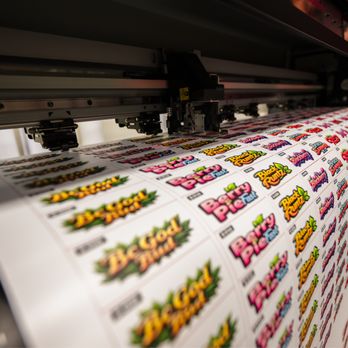 Kristal Graphics - Our Mimaki wide-format printer working its magic. Perfect for high quality stickers, banners and posters. - Printing Services Near Me - Chatsworth, California