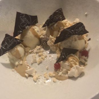 L'osteria Della Corte - Szechuan pepper ice cream w licorice sauce - Italian Near Me - La Spezia, SP L'osteria Della Corte - Szechuan pepper ice cream w licorice sauce - Italian Near Me - La Spezia, SP