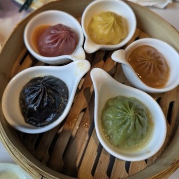 Palette Tea Garden & Dim Sum - 5 Flavor Chinese Soup Dumpling (XLB) (5) | 五味小籠包 - Dim Sum Near Me - San Mateo, California