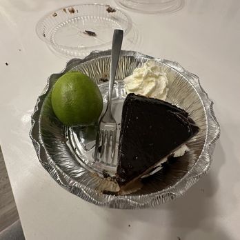 Piccolo Mondo - This is a $11.95 desert. Lime for comparison. Tasty but not worth the price. - Italian Near Me - Arlington, Texas Piccolo Mondo - This is a $11.95 desert. Lime for comparison. Tasty but not worth the price. - Italian Near Me - Arlington, Texas