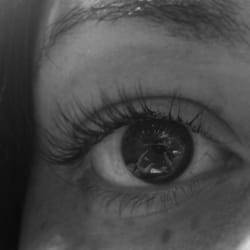 Luring Lashes - My eyes after Xtreme lash extensions.