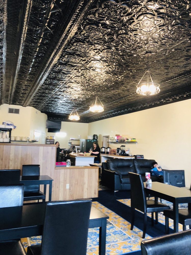 The Corner Cafe and Coffee Shop Logo