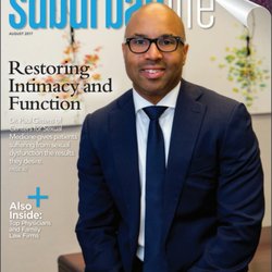 Centers for Sexual Medicine- Dr. Paul Gittens - Dr. Gittens on the cover of Suburban Life magazine