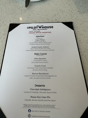 Menu photo 4 The Pilot House Miami Springs, FL