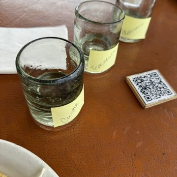 Cantina Mayahuel - Mezcal flight - Mexican Near Me - San Diego, California
