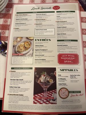 Menu photo 3 Buca di Beppo Italian Restaurant Davie, FL Menu photo 3 Buca di Beppo Italian Restaurant Davie, FL